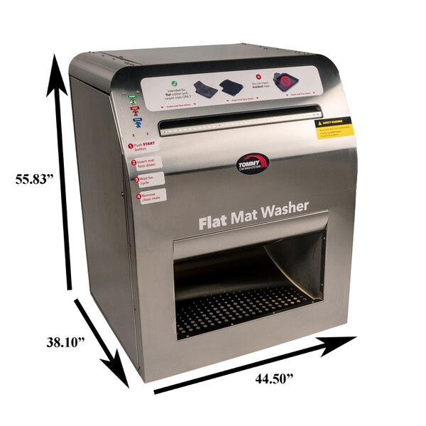 flat mat washer dimensions